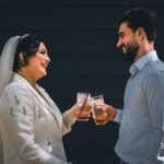 فرمالیته و خیابانی عروس و داماد عکاسی بله برون