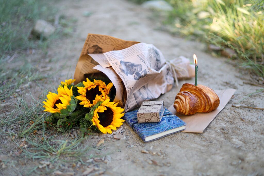 عکاسی تولد کودک در فضای باز